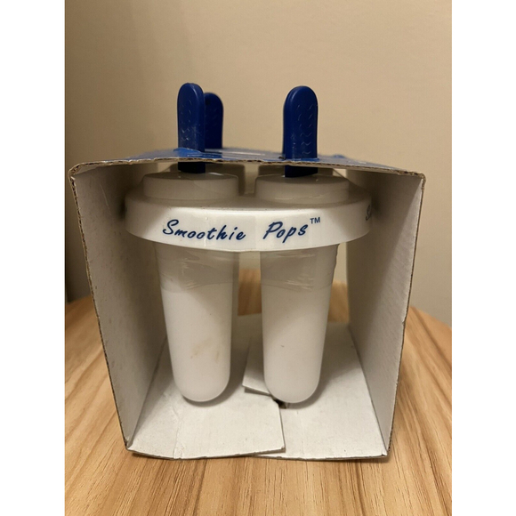 2002 Back To Basics Smoothie Pops Maker 4 stick mold - Model SMP-4 Vintage - NEW - Picture 4 of 6